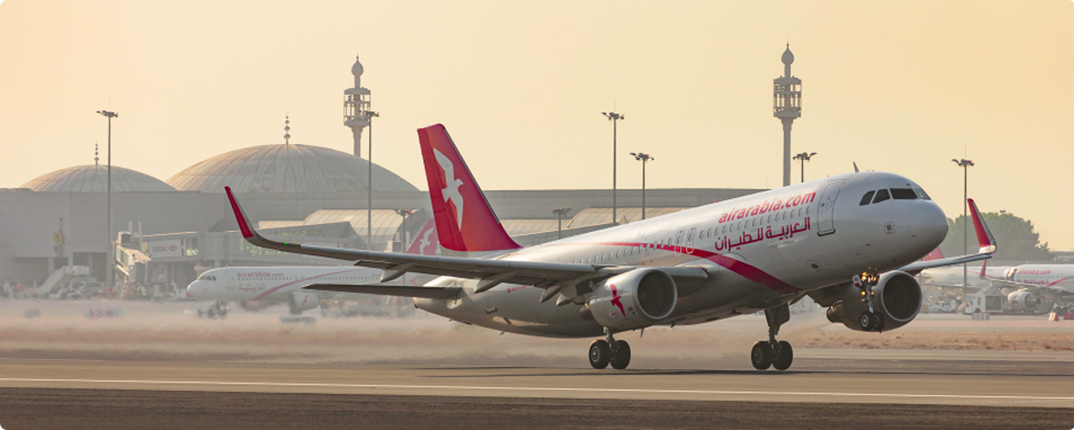 2003 - Air Arabia, the MENA region’s first low-cost carrier, makes its inaugural flight from Sharjah Airport