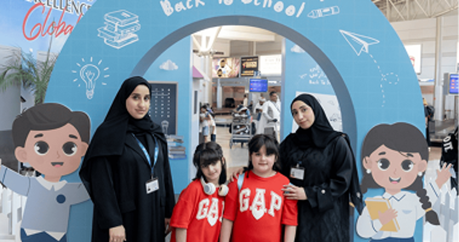 Sharjah Airport Welcomes Young Passengers with Annual “Back to School” Campaign
