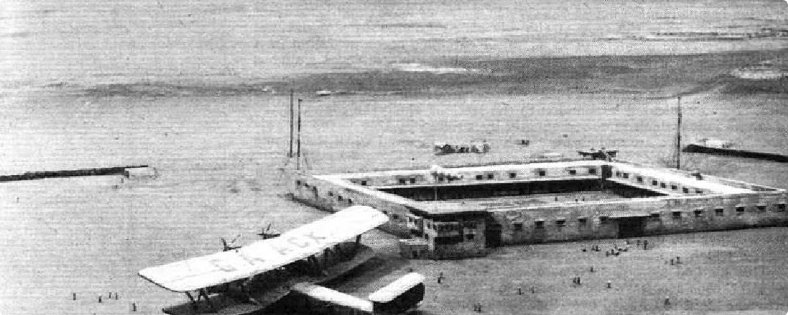 1932 - First airfield built in Al Mahatta, Sharjah as a stopover from the UK to India