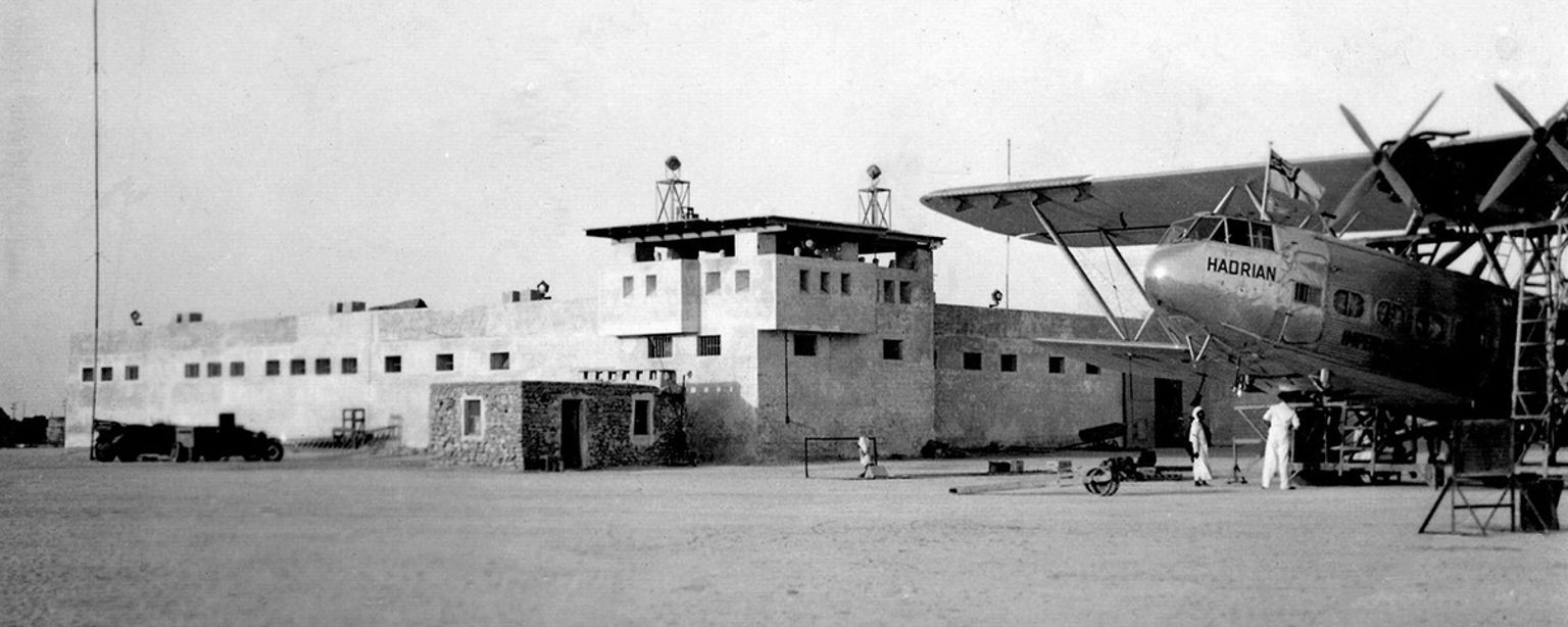 1932 - First airfield built in Al Mahatta, Sharjah, as a stopover between the UK and India