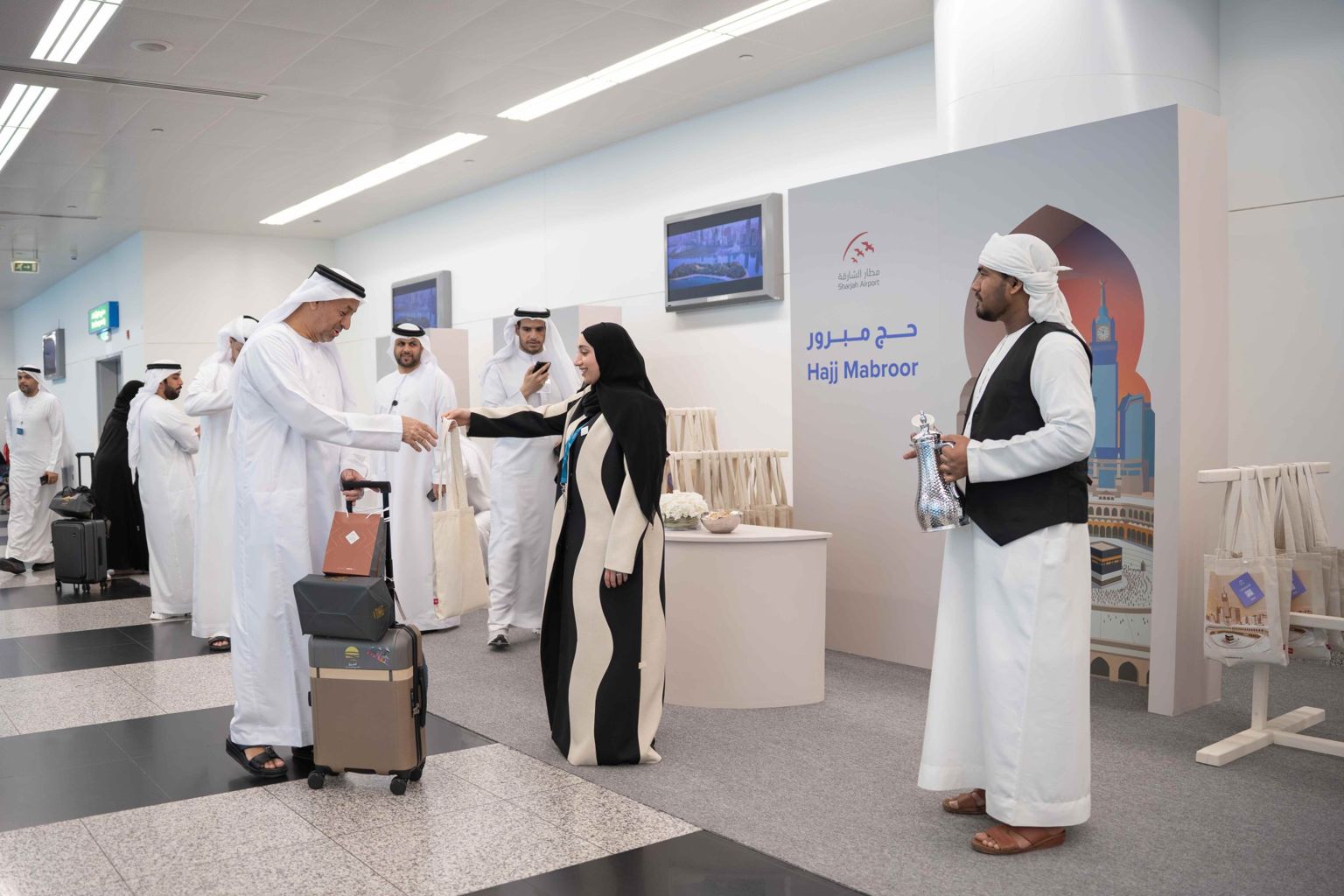 Sharjah Airport Provides an Integrated Travel Experience for Pilgrims Through Advanced Operational Readiness